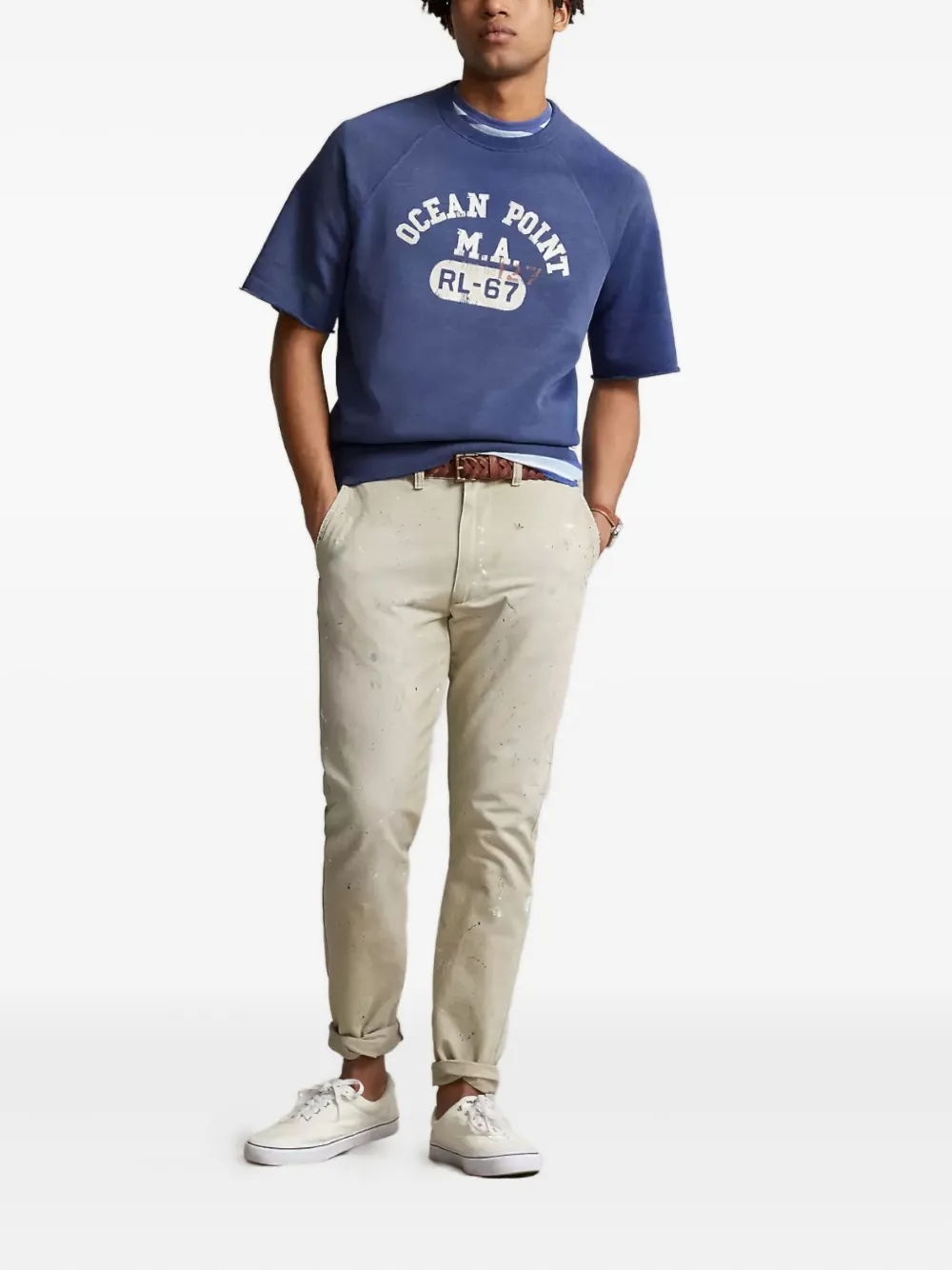 Polo Ralph Lauren short-sleeve crew-neck sweatshirt | Sweatshirts | Image 2