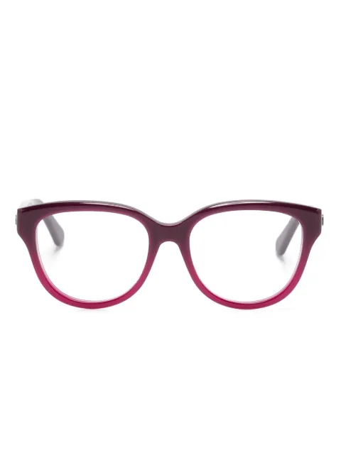 Chloé Eyewear lentes con armazón cuadrada y efecto degradado