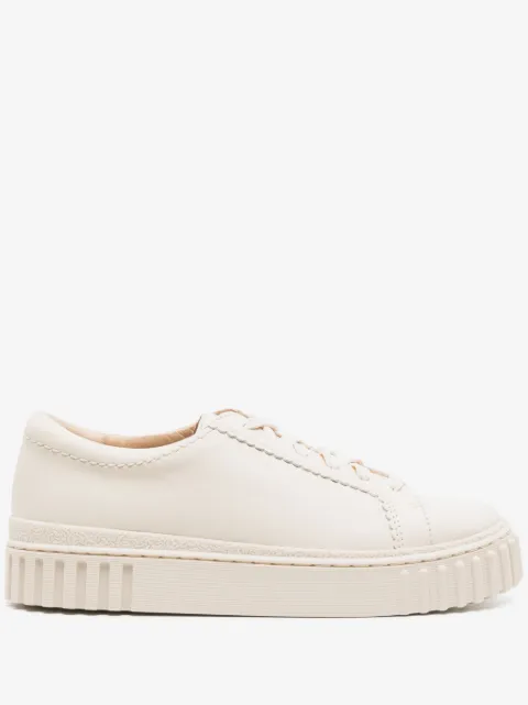 Clarks Mayhill Walk leather sneakers