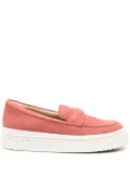 Clarks Mayhill Cove nubuck loafers - Pink