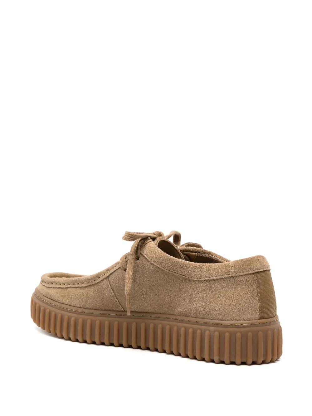 Shop Clarks Torhill Suede Loafers In Neutrals