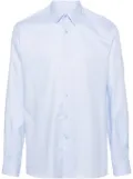 Karl Lagerfeld classic-collar long-sleeve shirt - Blue