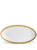 L'Objet Neptune small oval platter - White