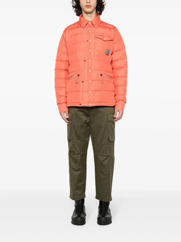 Moncler Grenoble Lavachey Shirt Jacket | Orange | FARFETCH UZ