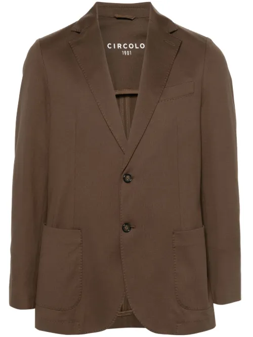 Blazer en coton à simple boutonnage - Circolo 1901 - Modalova
