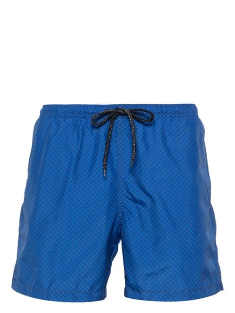 Drumohr geometric-print swim shorts