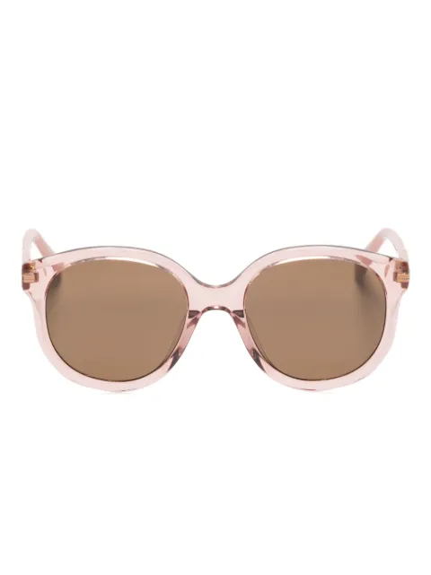 Chloé Kids translucent round-frame sunglasses