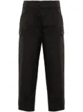 TOM FORD tapered cropped trousers - Black
