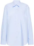 Alexander Wang poplin cotton shirt - Blue