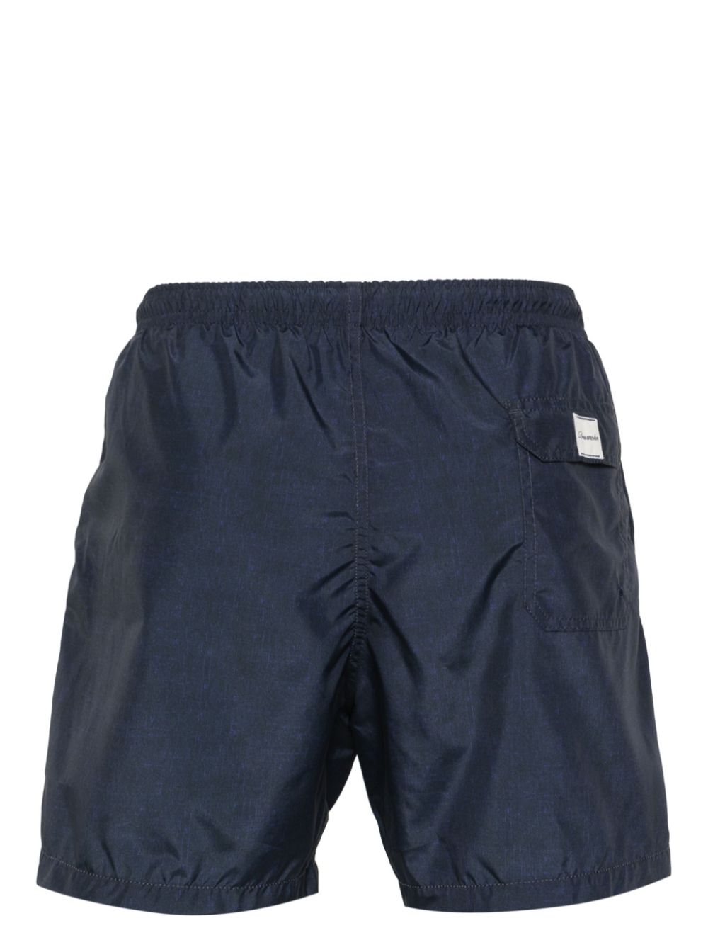 Shop Drumohr Logo-print Swim Shorts In Blue