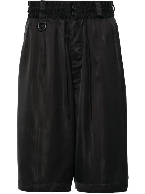 Y-3 3S drawstring-waist track shorts