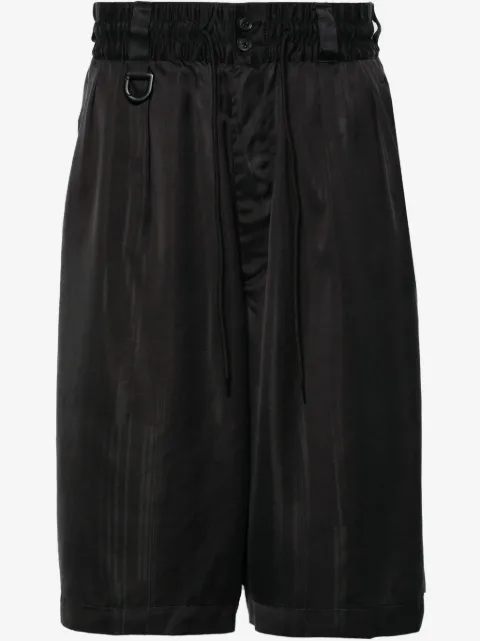 Y-3 3S drawstring-waist track shorts