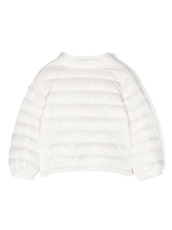 キッズアウター MONCLER 'Lans' down jacket Moncler Girl's Lans Quilted Down Jacket, Size 12-14