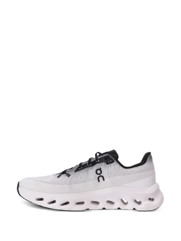 White and black runners top
