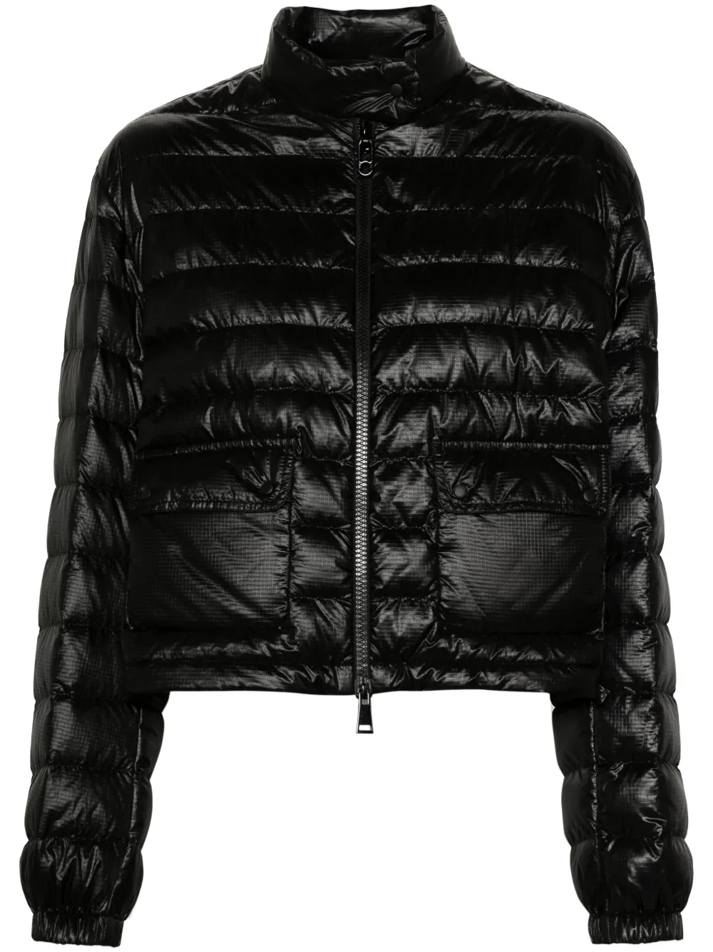 Shop Moncler Moreland Ripstop Down Jacket In Black