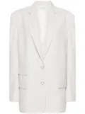 REV Everly single-breasted blazer - Grey