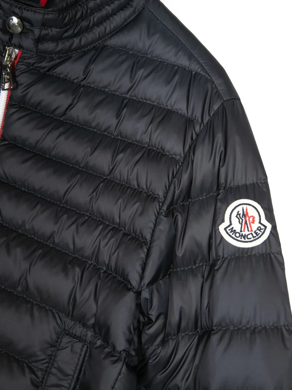 Moncler Enfant Urzay donsjack Blauw