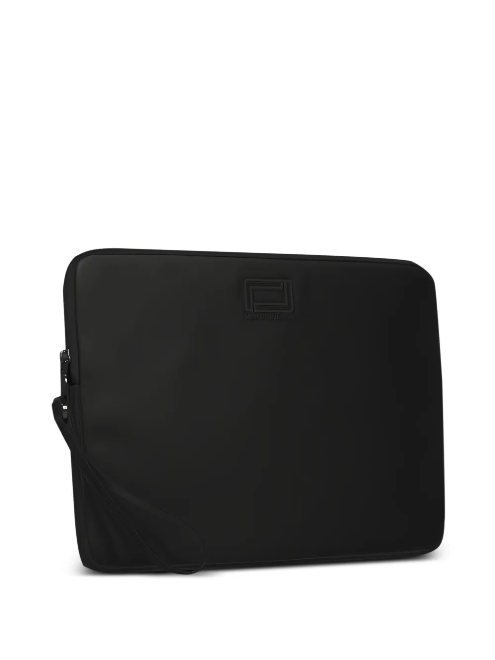 Lancel Victor laptophoes met rits - Zwart