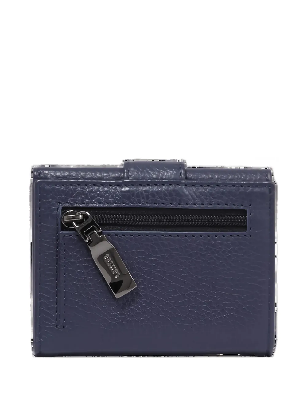 Lancel Compact Wallet In Blue