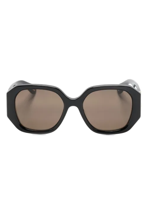 Lunettes de soleil à monture oversize - Chloé Eyewear - Modalova