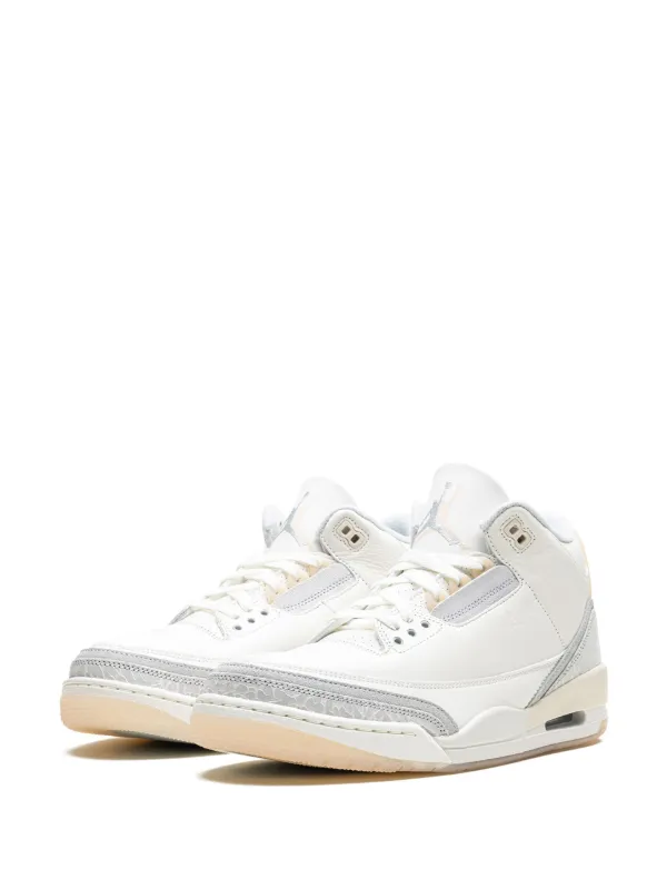 Nike air jordan 3 retro pure white online