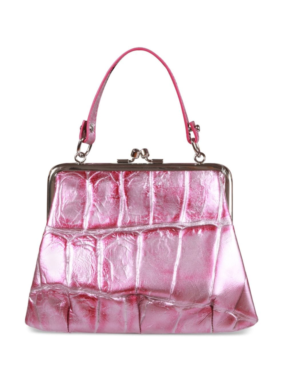 Vivienne Westwood Granny Frame kleine shopper met mesh - Roze