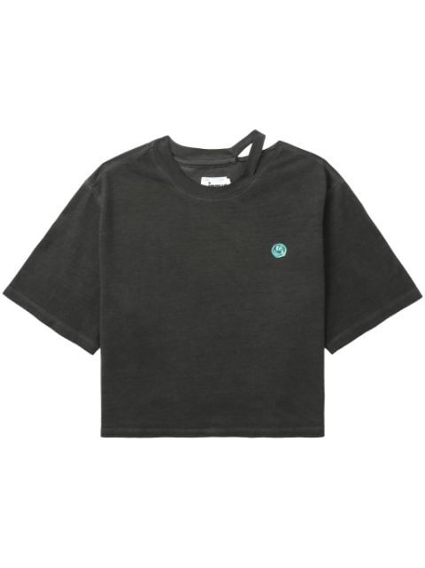 izzue cut-out cotton T-shirt