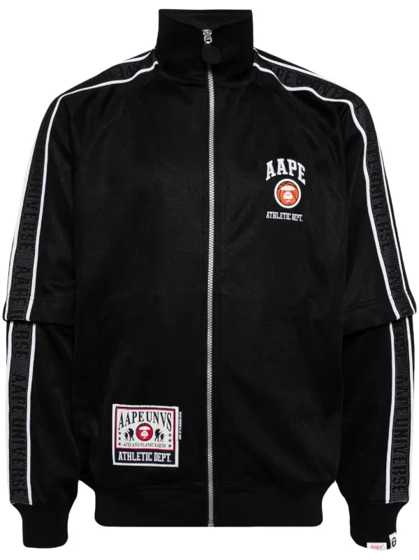AAPE BY *A BATHING APE® detachable-sleeve Sports Jacket | Black | FARFETCH  AO
