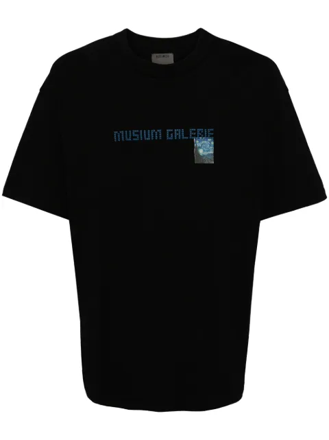 Musium Div. Van Gogh-print cotton T-shirt