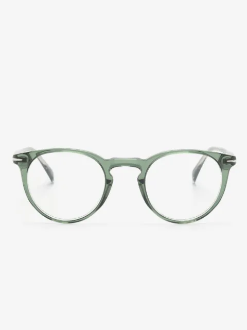 Eyewear by David Beckham lentes con armazón redonda transparente