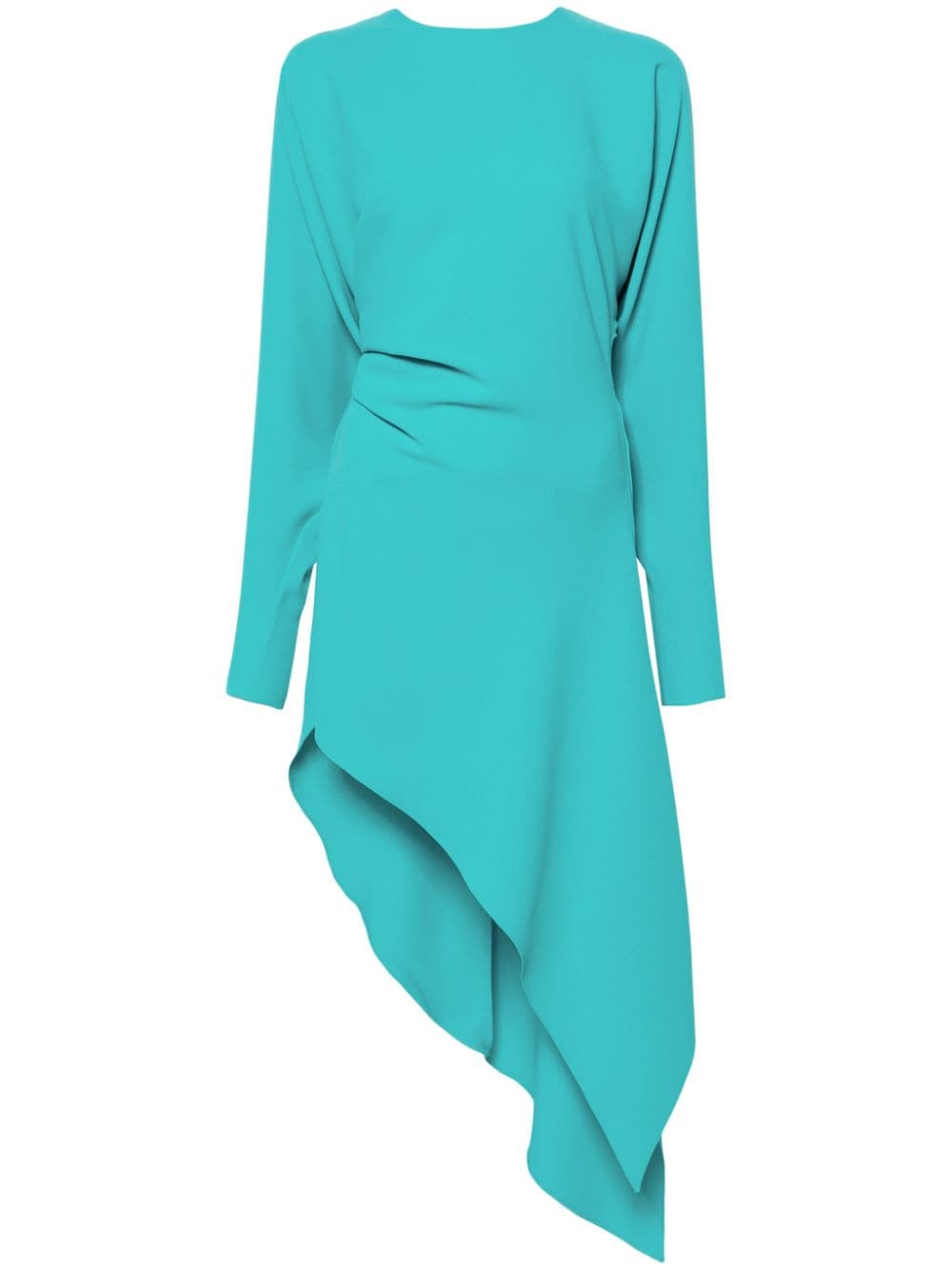 Shop Rev Harkey Asymmetric Dress In Blue