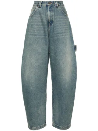 【DARKPARK/ダークパーク】 AUDREY DENIM DARKPARK | Audrey Barrel Leg Light Wash Carpenter Jeans
