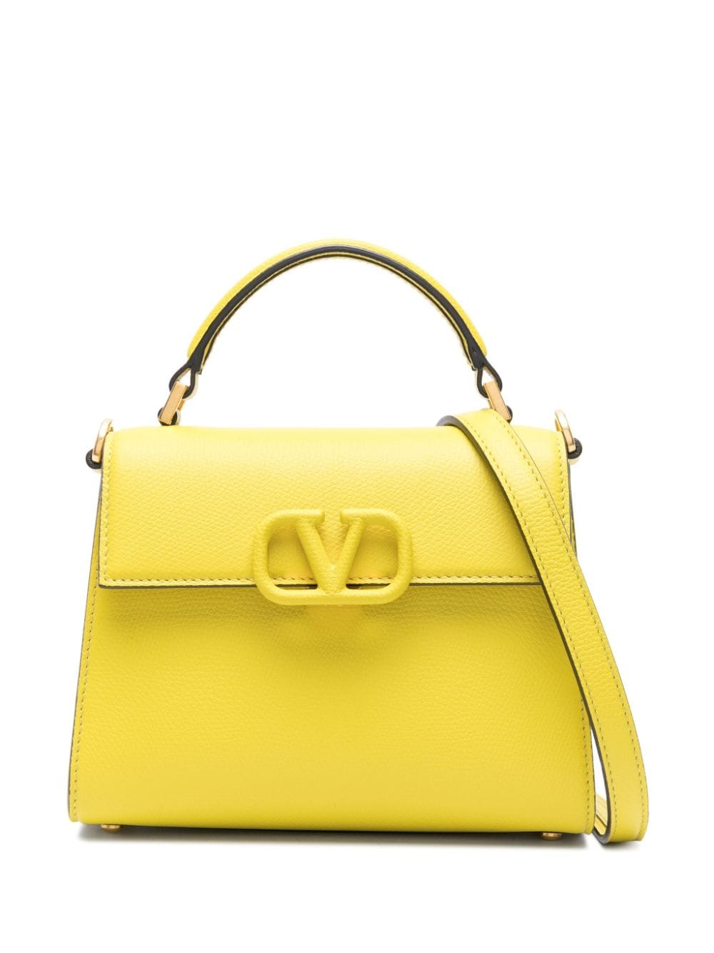 Valentino Garavani Mini Vsling Crossbody Bag In Yellow