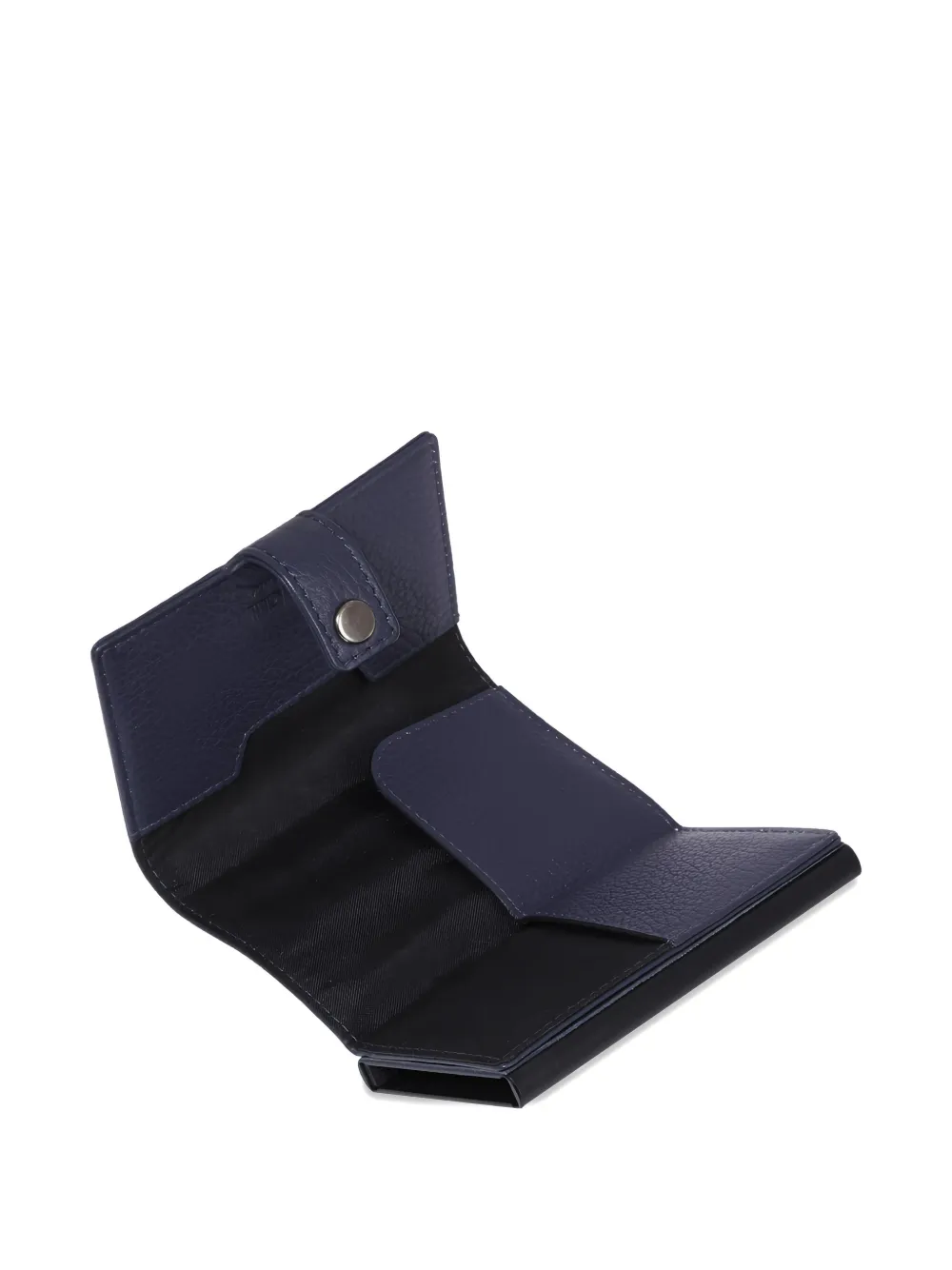 Lancel Côme leren pasjeshouder Blauw