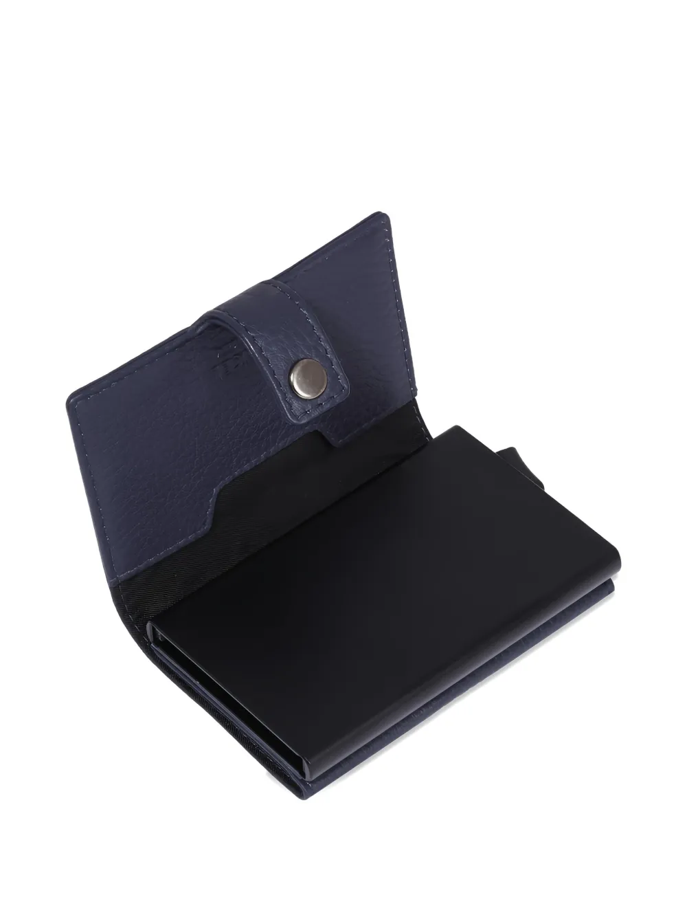 Lancel Côme leren pasjeshouder Blauw