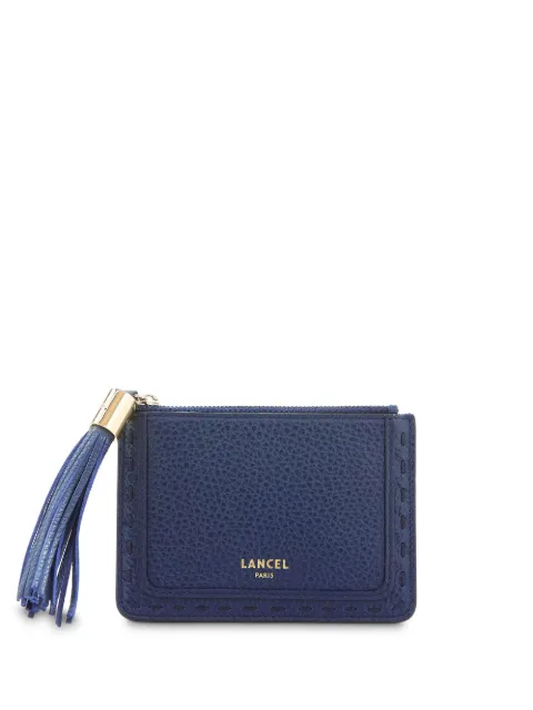 Lancel logo-stamp cardholder