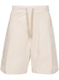 A Paper Kid elasticated-waist cotton shorts - Neutrals