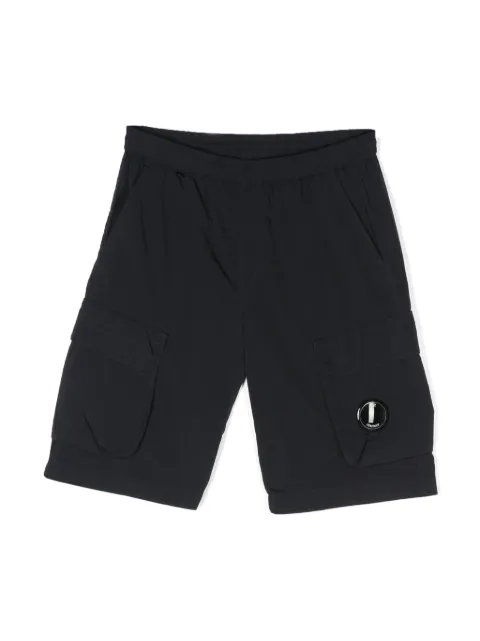 C.P. Company Kids shorts cargo con detalle Lens