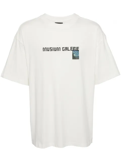 Musium Div. Van Gogh-print cotton T-shirt