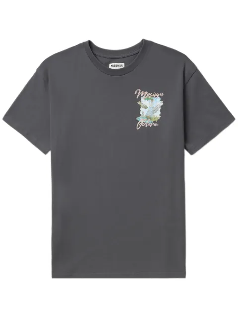 Musium Div. graphic-print cotton T-shirt