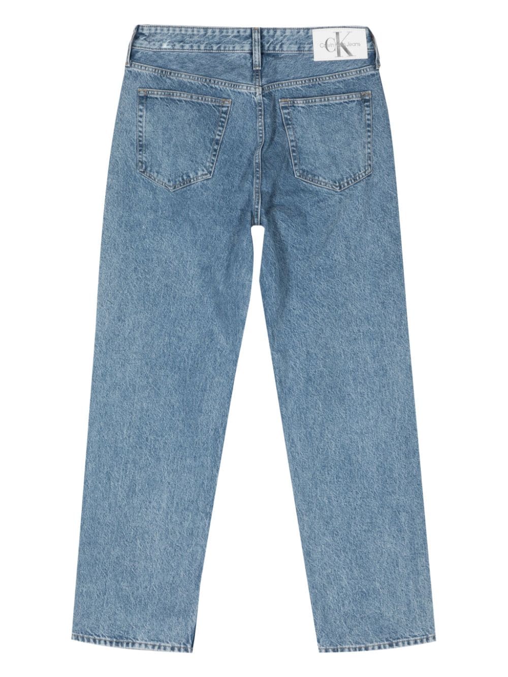 Calvin Klein Jeans Straight jeans Blauw