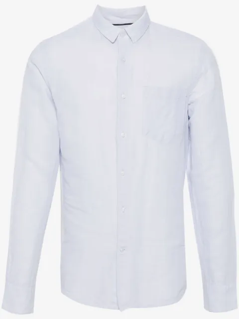 Calvin Klein monogram-embroidered shirt