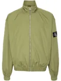 Calvin Klein Jeans logo-patch bomber jacket - Green