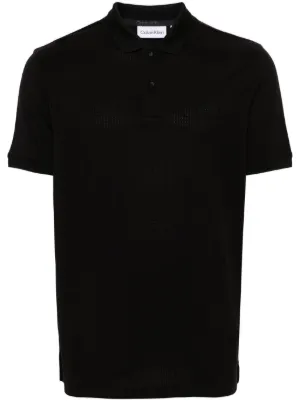 Armani Exchange ハーフジップ ポロシャツ | ブラック | FARFETCH JP