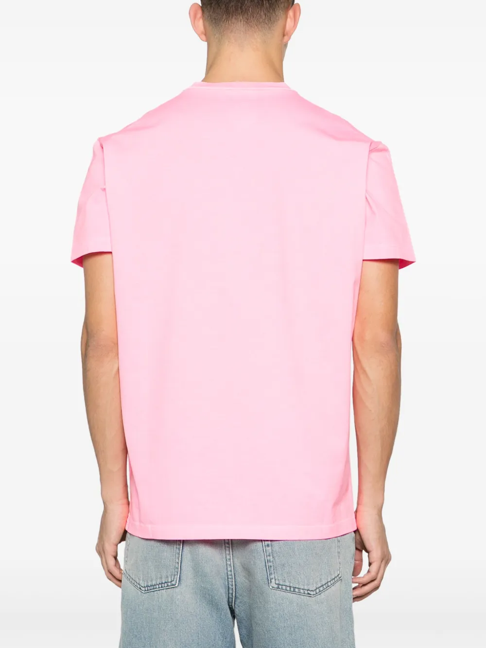 Dsquared2 T-shirt met print Roze