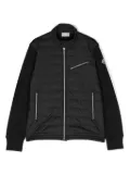 Moncler Enfant zip-up padded jacket - Black