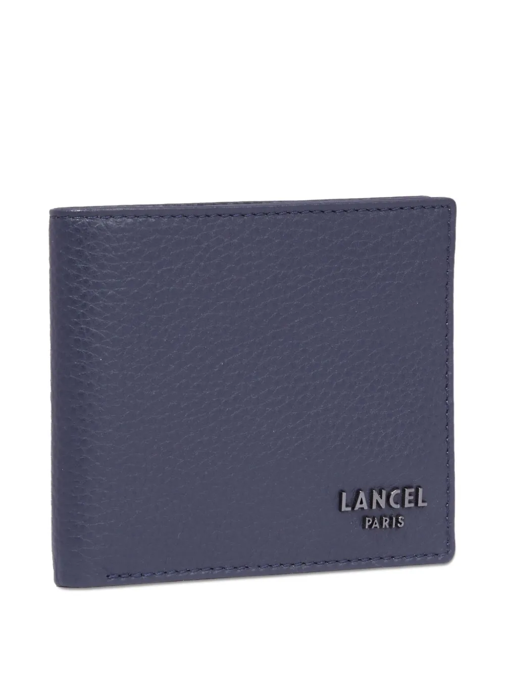  Lancel Côme 5cc Leather Wallet - Blue 