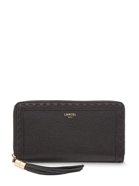 Lancel logo-stamp leather wallet