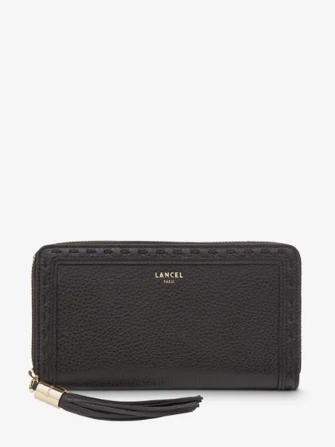 Lancel portefeuille en cuir à logo imprimé