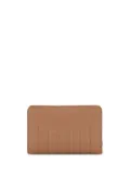 Lancel logo-debossed leather purse - Brown